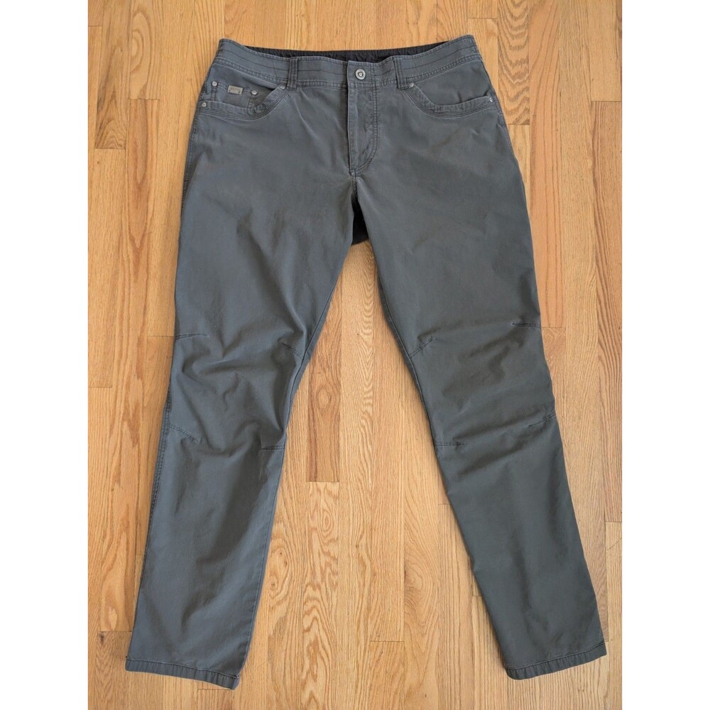 Kuhl Revolvr Rogue Hiking Pants Men’s 38x34 Green Stretch Outdoors Camping 5124